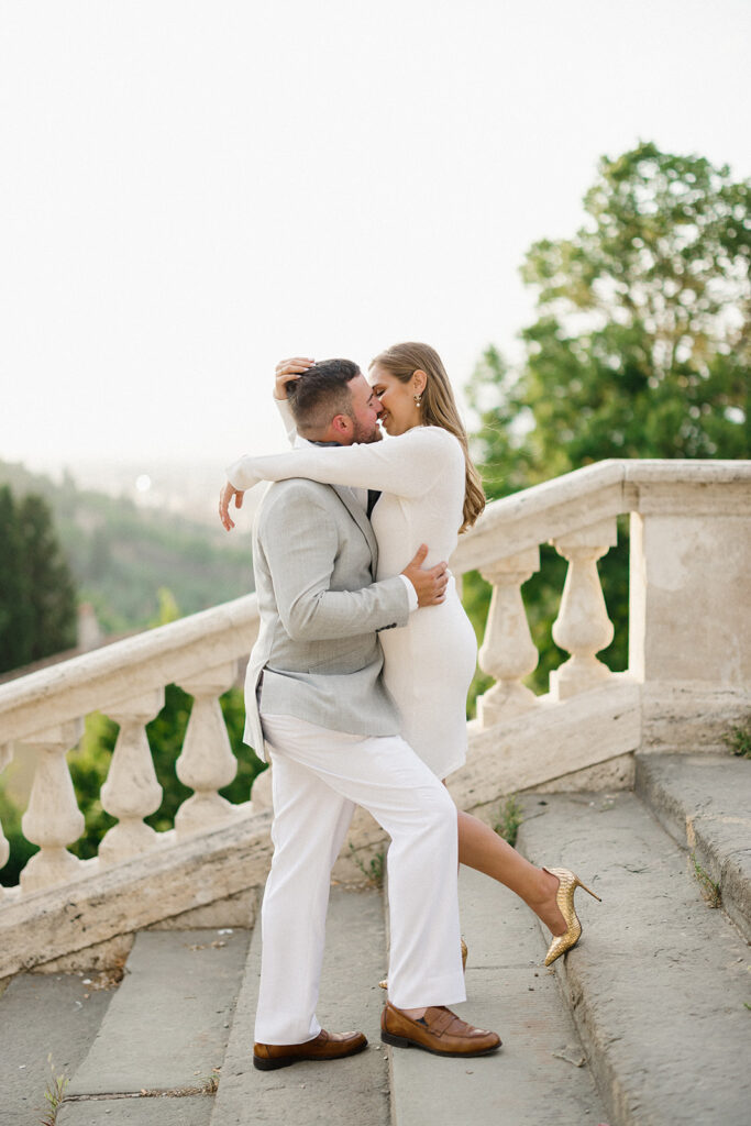 Florence, Italy engagement session and wedding weekend experience editorial