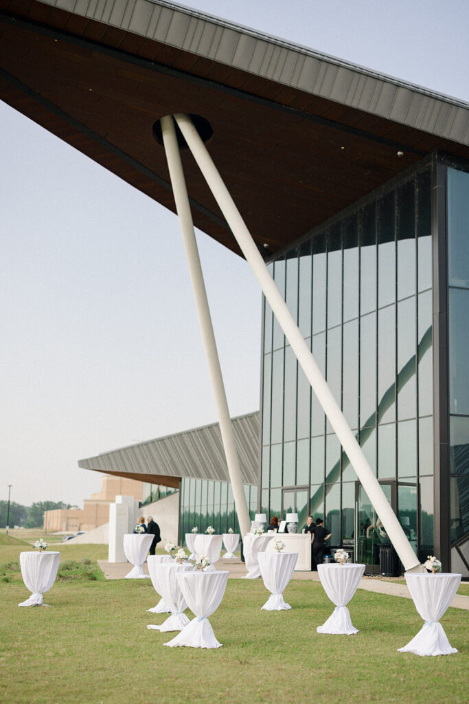 Memorial Day Weekend Wedding at US Marshals Museum in Fort Smith, Arkansas