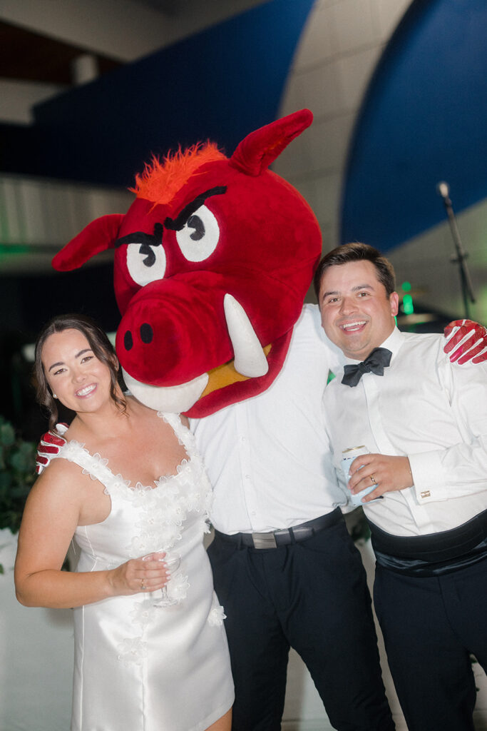 Memorial Day Weekend Wedding at US Marshals Museum in Fort Smith, Arkansas