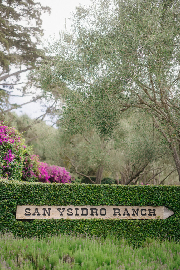 Wedding Weekend at San Ysidro Ranch in Montecito, California