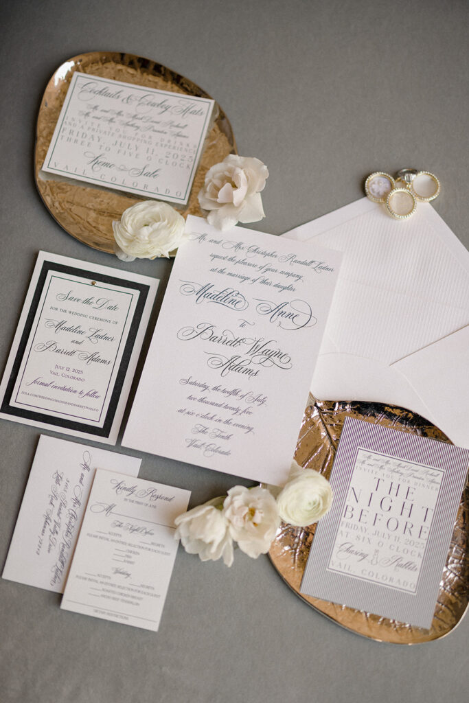 Maddie and Barrett's wedding weekend in Vail, Colorado