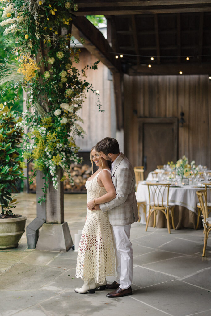 welcome party at Blackberry Farm wedding weekend in Tennessee