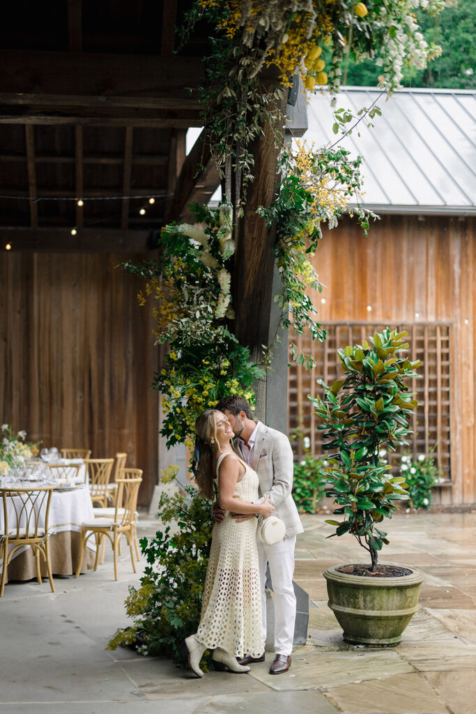 welcome party at Blackberry Farm wedding weekend in Tennessee