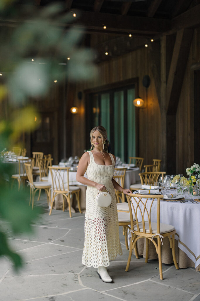 welcome party at Blackberry Farm wedding weekend in Tennessee