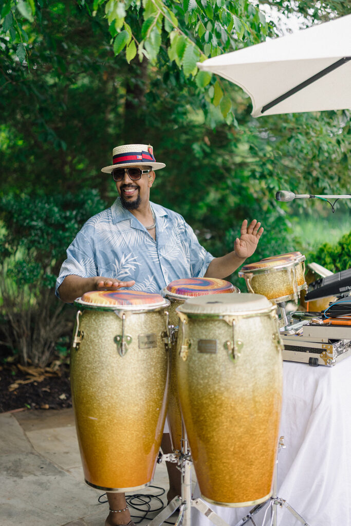 pool party celebration during Blackberry Farm wedding weekend
