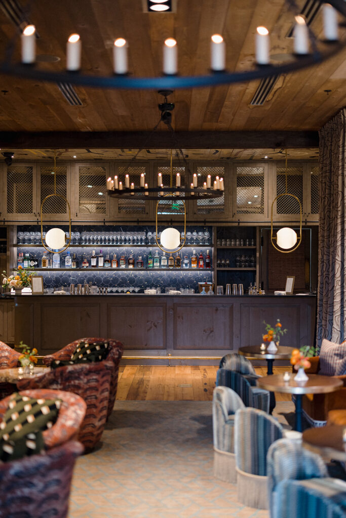 rehearsal dinner at Blackberry Farm estate wedding