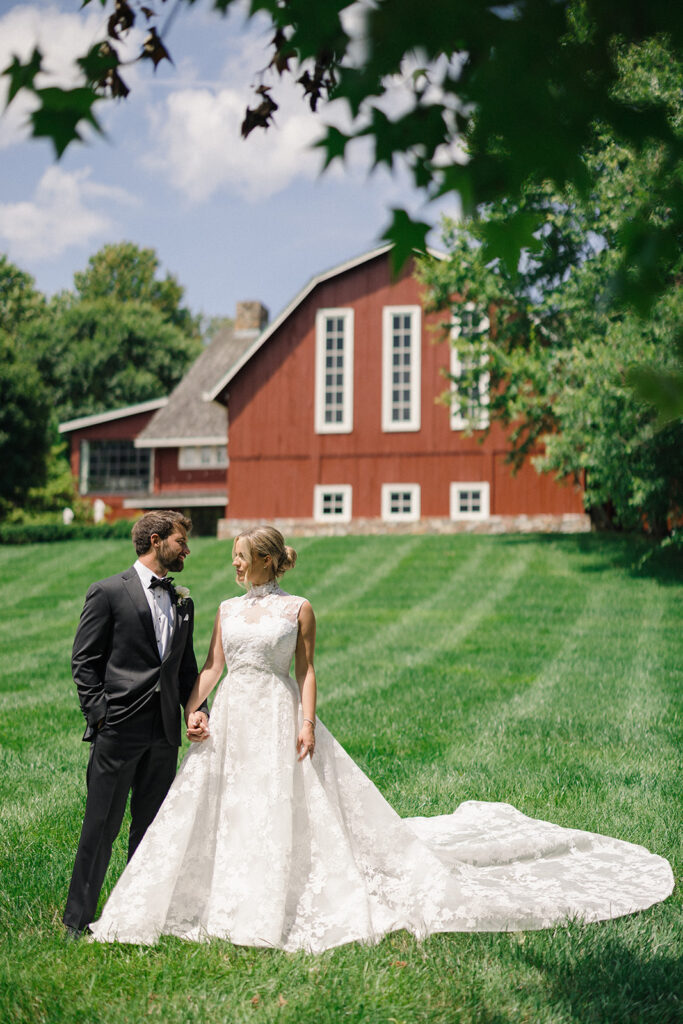 Blackberry farm wedding ceremony in Tennessee