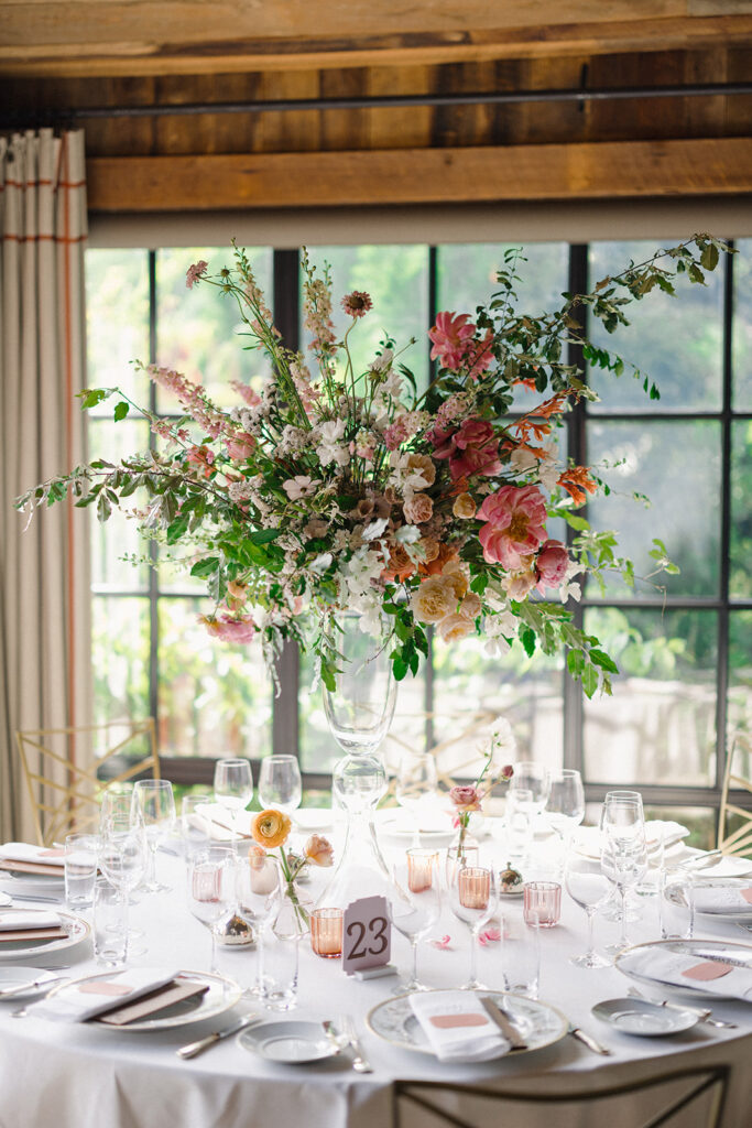 wedding reception at Blackberry Farm wedding weekend