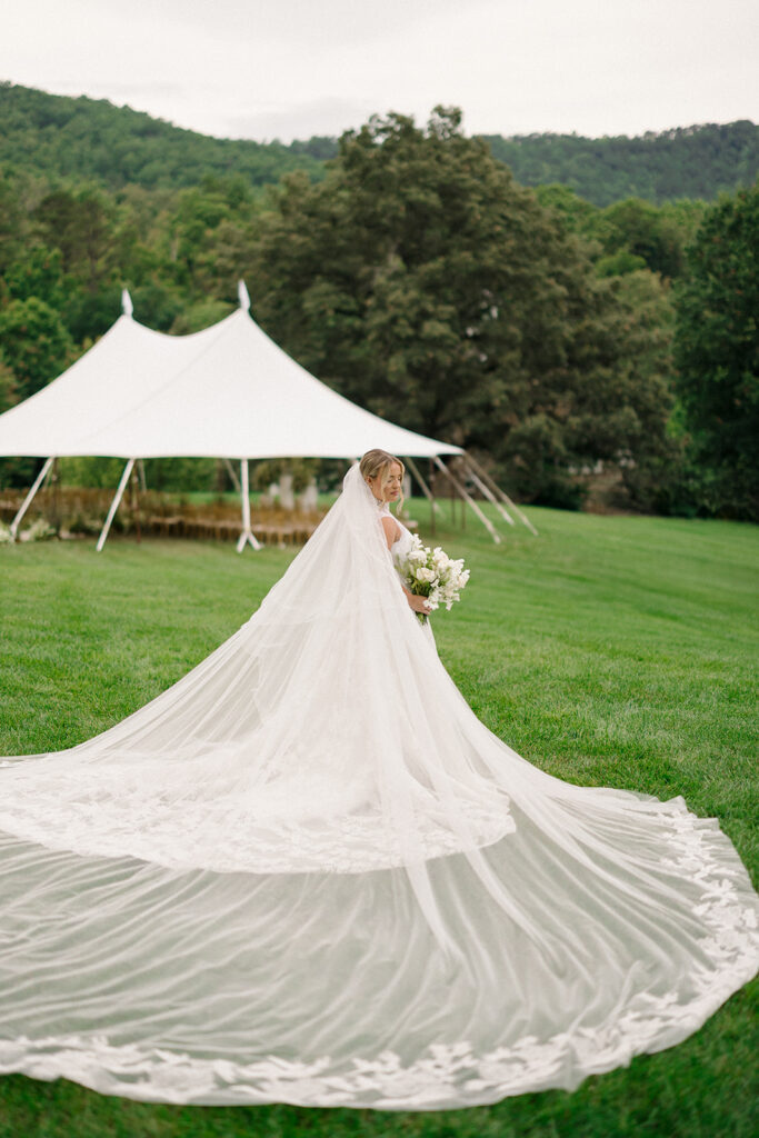 Blackberry farm wedding ceremony in Tennessee