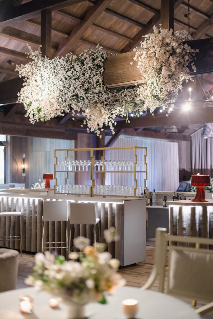 wedding reception at Blackberry Farm wedding weekend