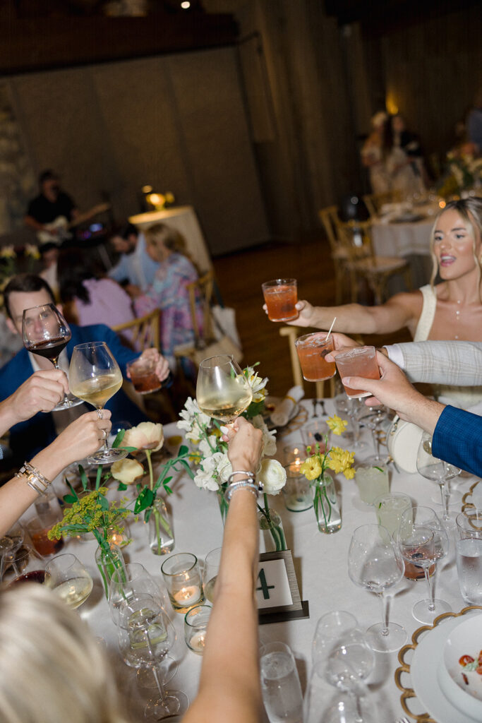 welcome party at Blackberry Farm wedding weekend in Tennessee