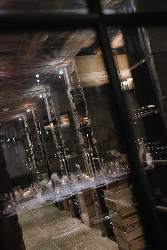 rehearsal dinner at Blackberry Farm estate wedding