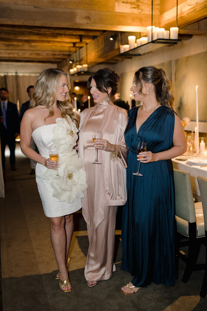 rehearsal dinner at Blackberry Farm estate wedding