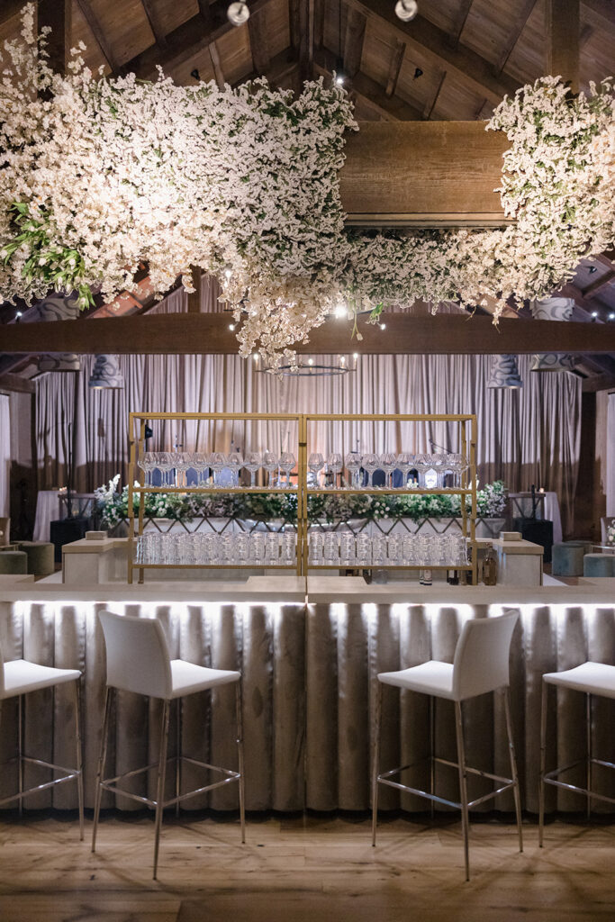 wedding reception at Blackberry Farm wedding weekend