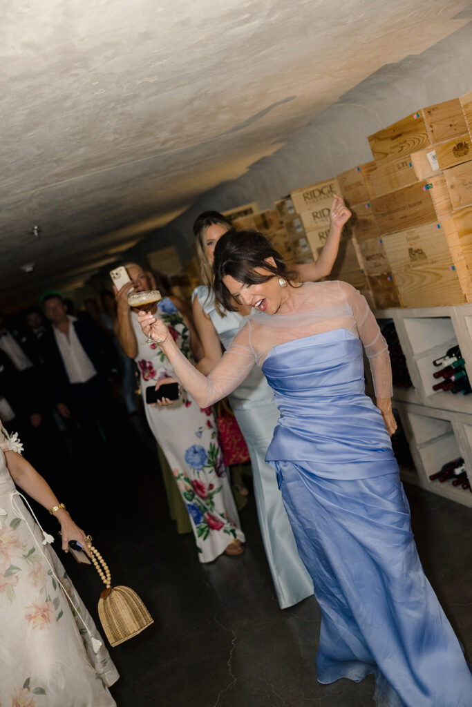 wedding reception at Blackberry Farm wedding weekend