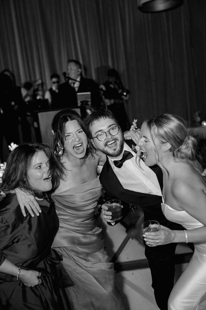 wedding reception at Blackberry Farm wedding weekend