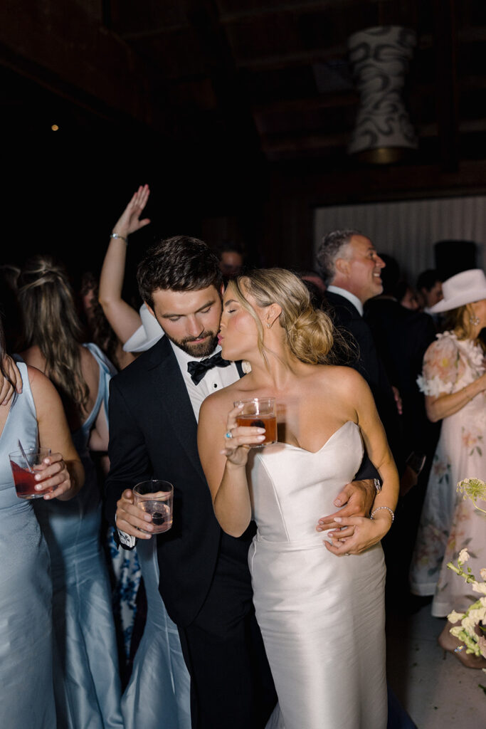 wedding reception at Blackberry Farm wedding weekend