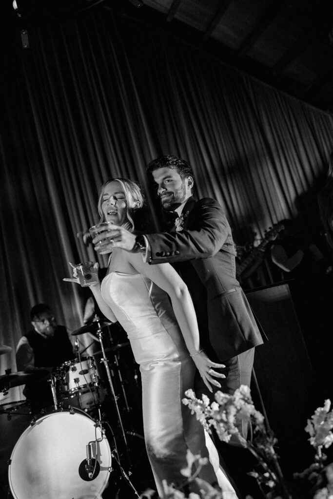 wedding reception at Blackberry Farm wedding weekend