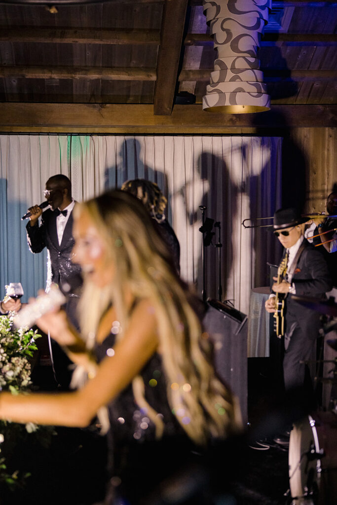 wedding reception at Blackberry Farm wedding weekend