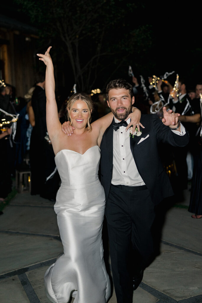 wedding reception at Blackberry Farm wedding weekend