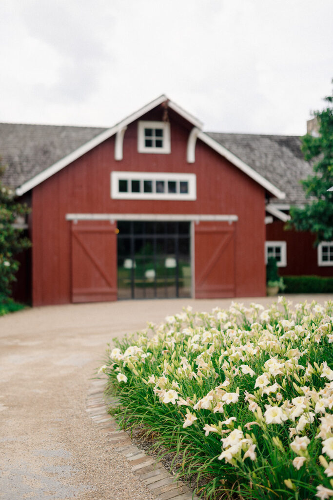 wedding reception at Blackberry Farm wedding weekend