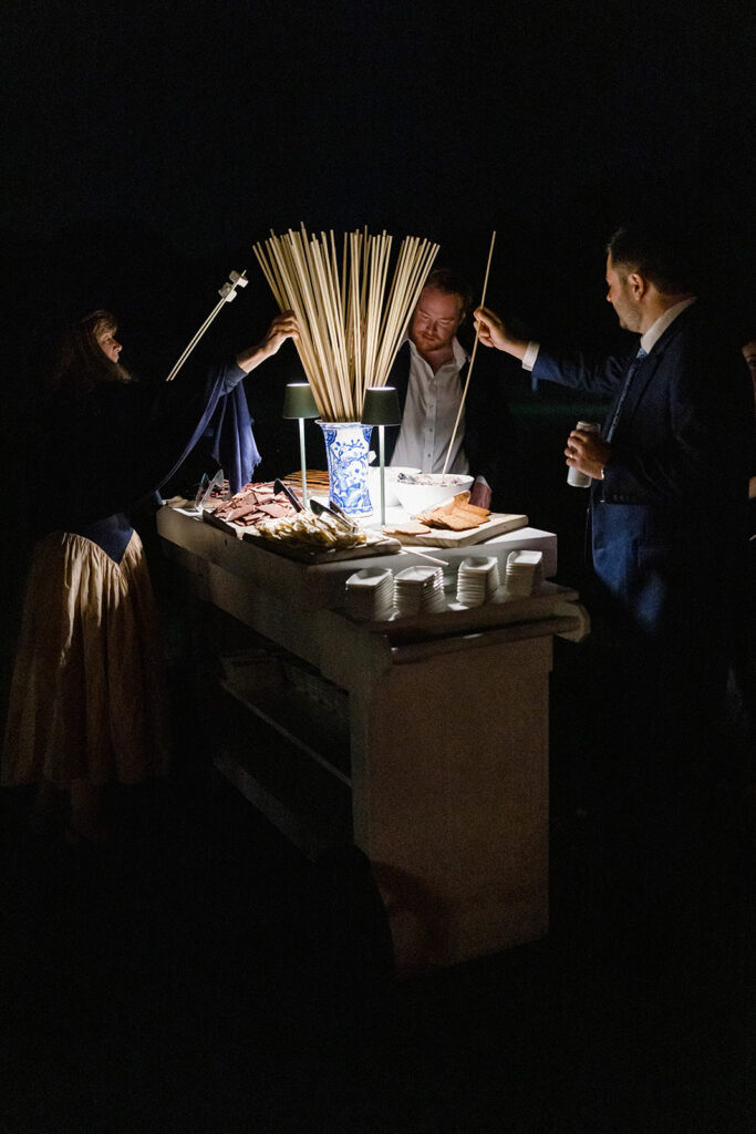 Sailcloth tent wedding reception at the Inn at Perry Cabin in St. Michael's, Maryland, overlooking the Chesapeake Bay during Catherine and Taylor's fall wedding.