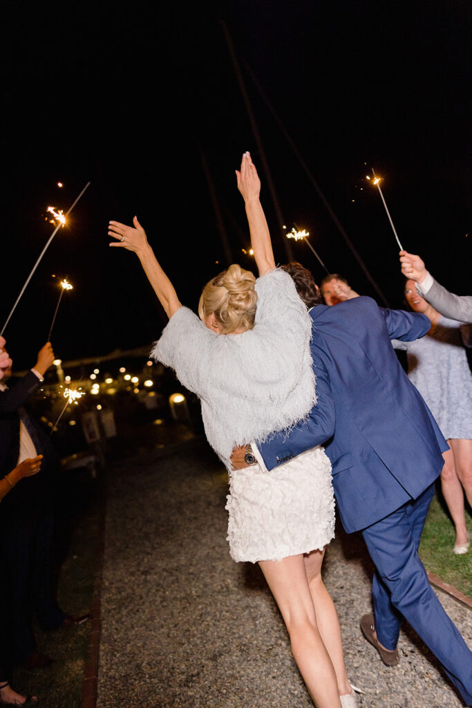 Sailcloth tent wedding reception at the Inn at Perry Cabin in St. Michael's, Maryland, overlooking the Chesapeake Bay during Catherine and Taylor's fall wedding.